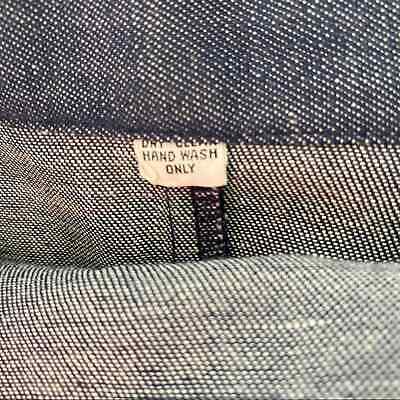 Vintage Dolphin Appliqué Denim Wrap Skirt medium - Fresh Stock Dated February 2026