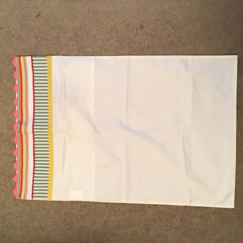 Pottery Barn Teen colored ribbon Euro, Standard Shams With Standard Pillowcase - Fresh Stock Dated December 2025