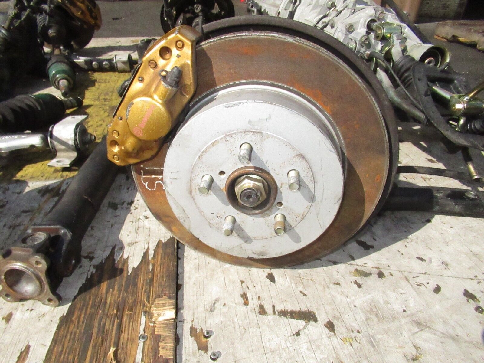 02 Subaru WRX STI V7 Non Dccd Transmission R180 Differential Brembo Brakes 5X100 - Fresh Stock Dated February 2026