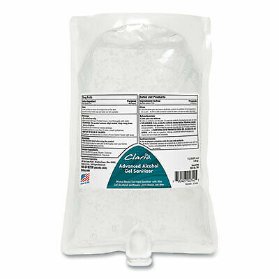 Betco Advanced Gel Hand Sanitizer, 1,000 Ml Bag, Light Fresh, 6/Carton 24452666 - Fresh Stock Dated February 2026