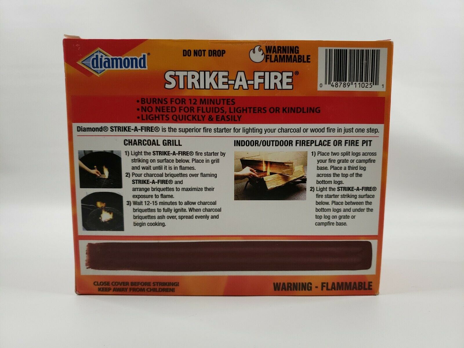 🔥 Diamond Strike-A-Fire Starter That Strikes Like A Match 🔥 - Fresh Stock Dated December 2025