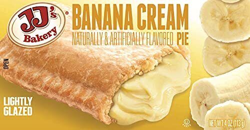 JJ's Bakery Pies Variety Pack (Boston Cream / Chocolate / Banana) | 12 Count - Fresh Stock Dated February 2026