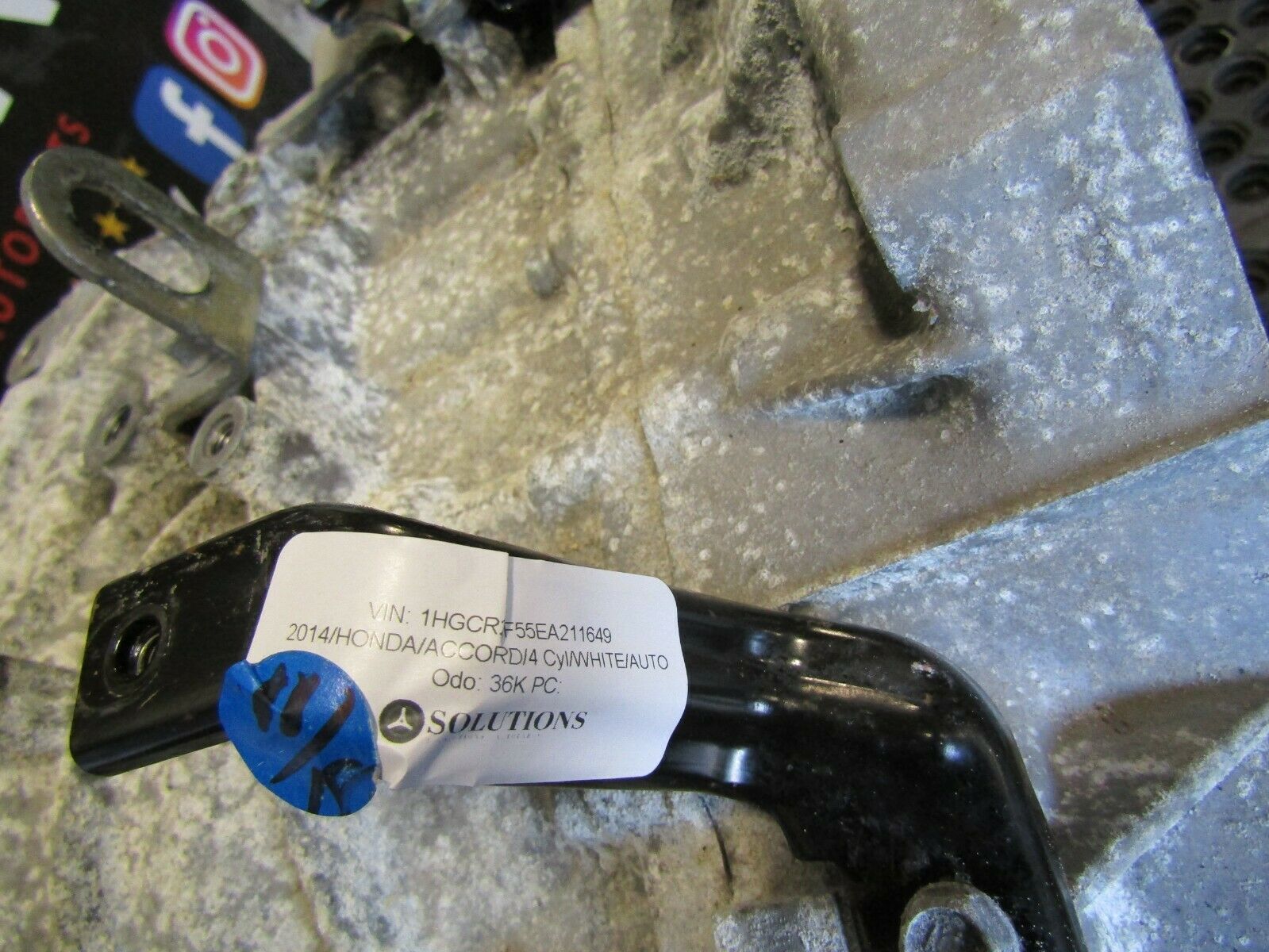 2014 Honda Accord Automatic Transmission 2.4L 36K OEM - Fresh Stock Dated December 2025