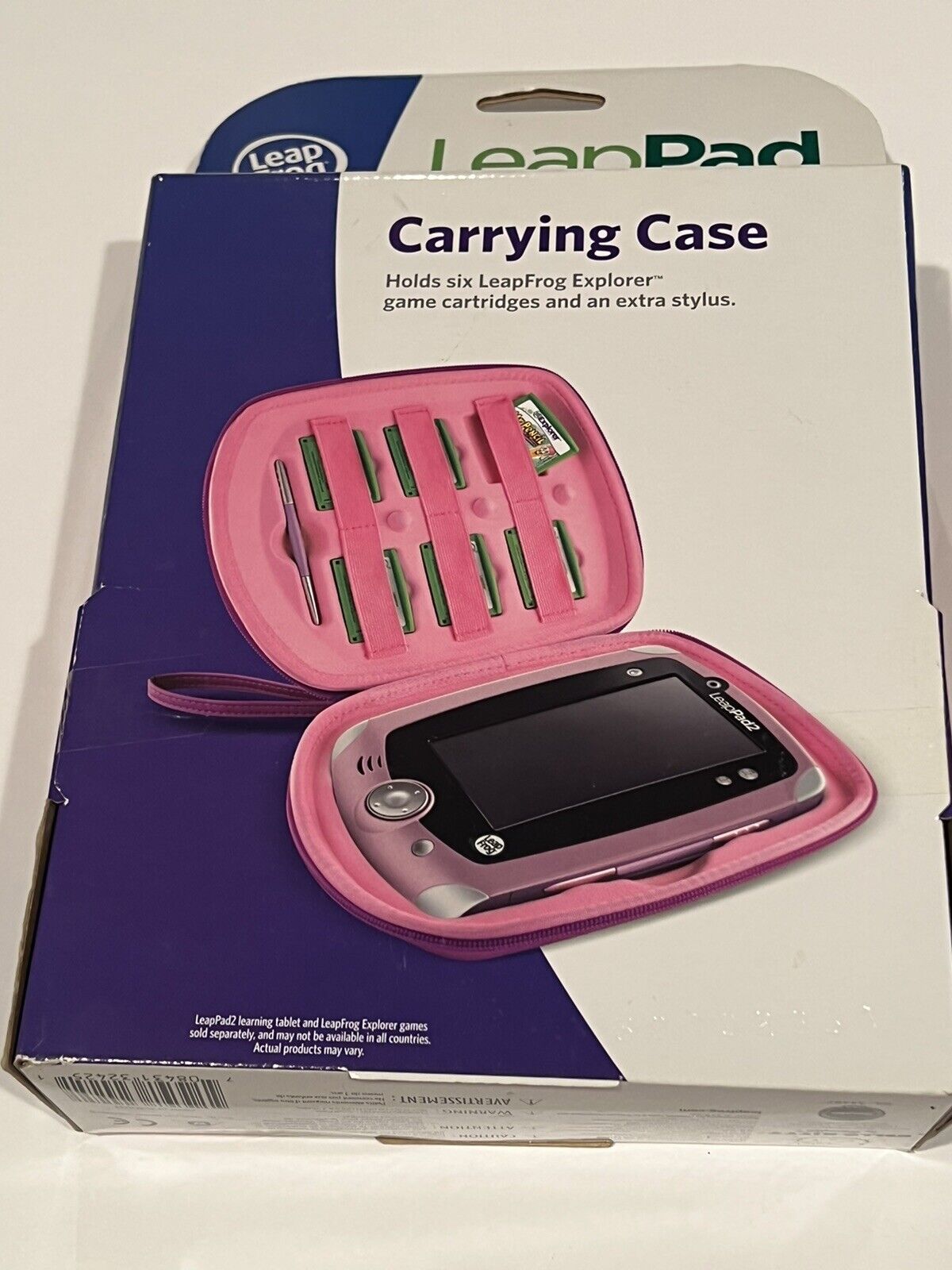 Hello Kitty LeapPad Explorer Carrying Case Fits LeapPad/LeapPad2 Pink 2013 - Fresh Stock Dated February 2026
