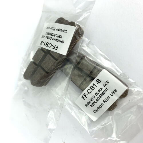 1 Pair brake pad Lightweight Composite materials brake shoes for carbon rims - Fresh Stock Dated February 2026