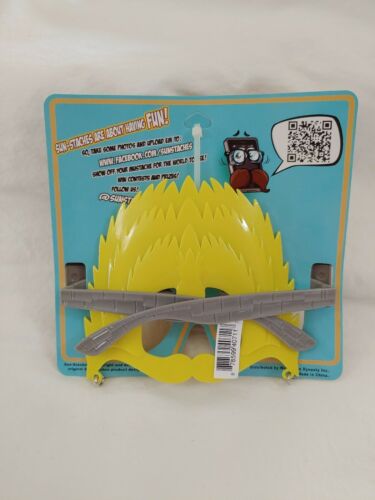 Sun Stache Knight Funny Glasses - Fresh Stock Dated February 2026
