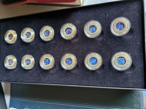 12 pcs New 5 dollar silver coin 2019 Canada mint Zodiac  Set - Fresh Stock Dated February 2026