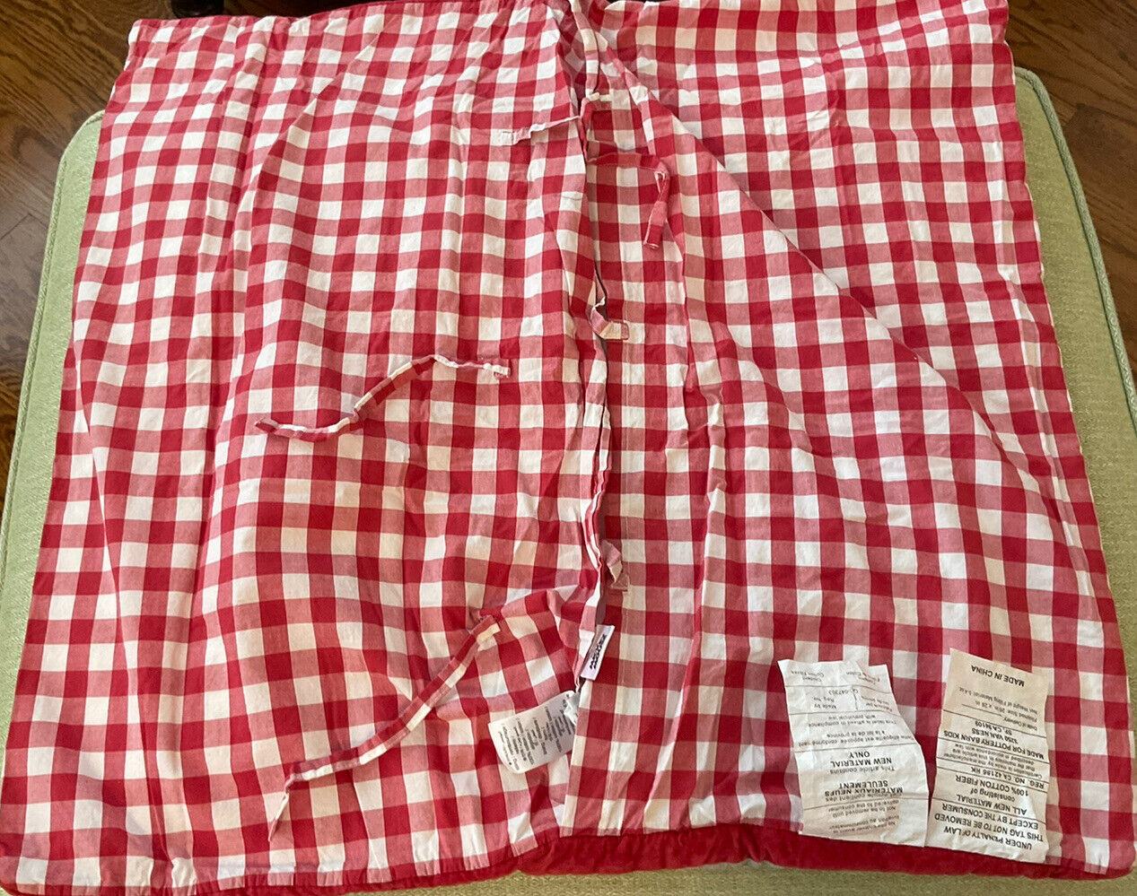 Pottery Barn Kids 2020 Disney Mickey Mouse Holiday European Sham Mono “Connor” - Fresh Stock Dated February 2026