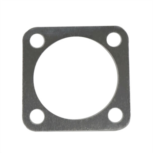 Silver Aluminum CNC Square Cylinder Head 66cc / 80cc Gas Motorized Bicycle - Fresh Stock Dated February 2026