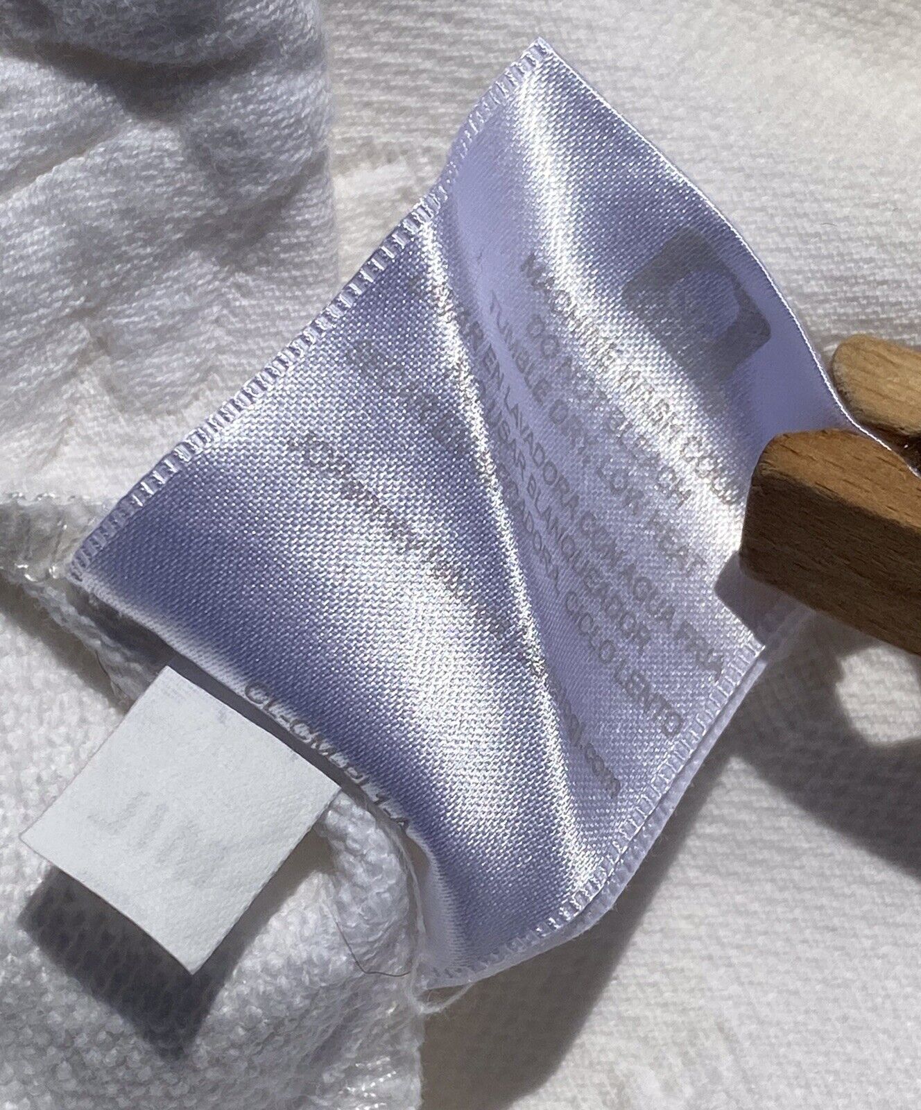 Chris Madden JC Penny Matelasse Scalloped Ivory white Sham COTTON Std Portugal - Fresh Stock Dated February 2026