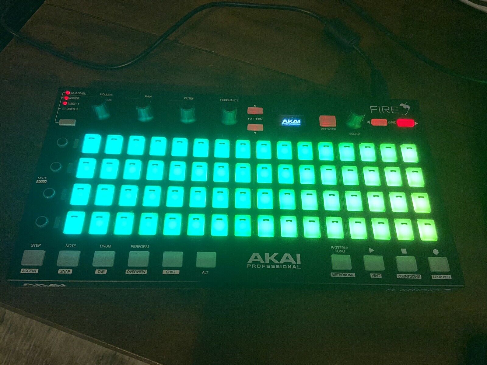 Akai Professional Fire USB Midi Pad Controller - Fresh Stock Dated February 2026