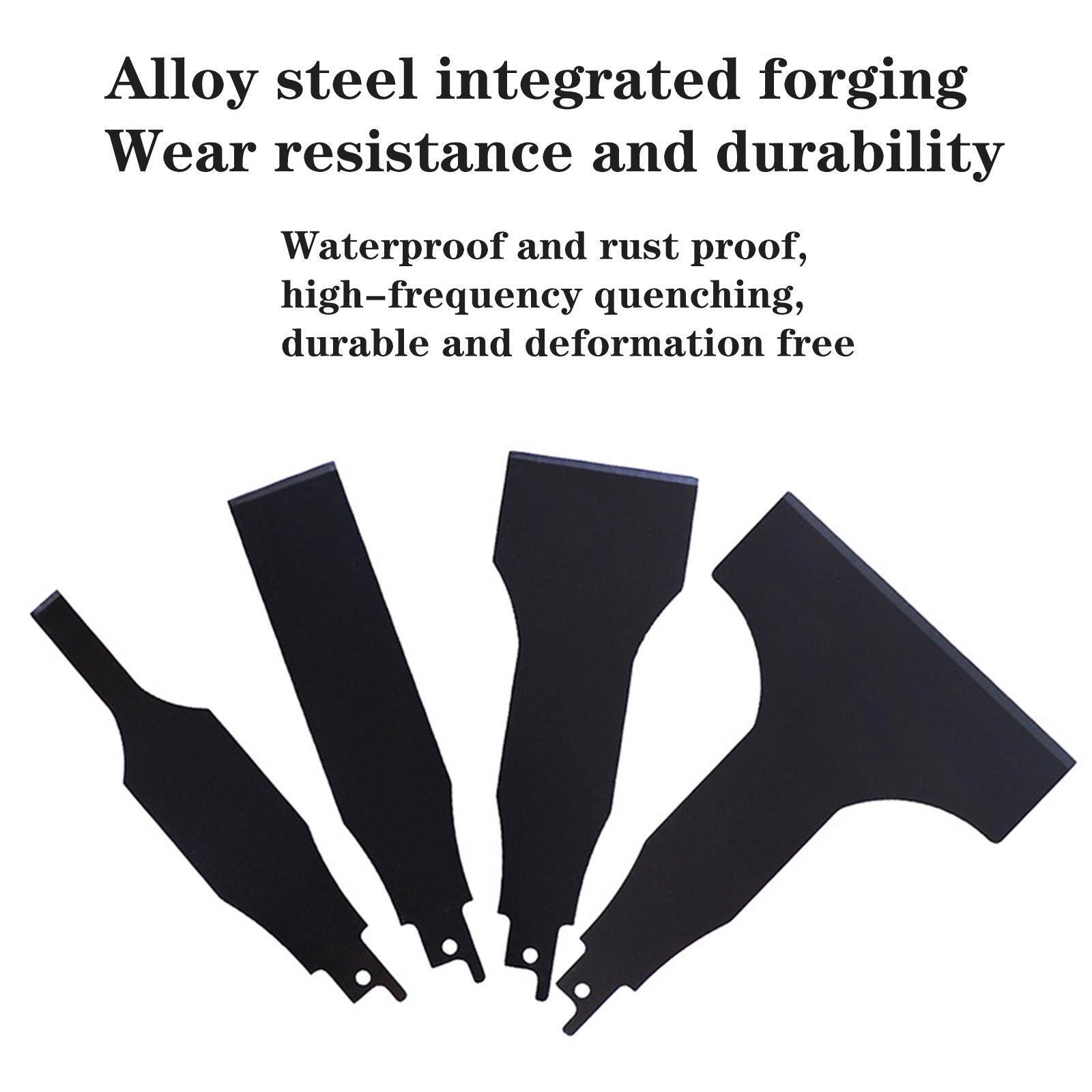 10-100mm Reciprocating Saw Blade Shovel For Cleaning Removal Tile Grout Glue F5 - Fresh Stock Dated February 2026