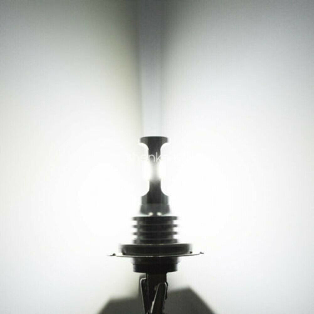 2x H7 Motorcycle LED Headlights Bulbs Kit High/Low Beam 110W 16000LM 6000K White - Fresh Stock Dated February 2026