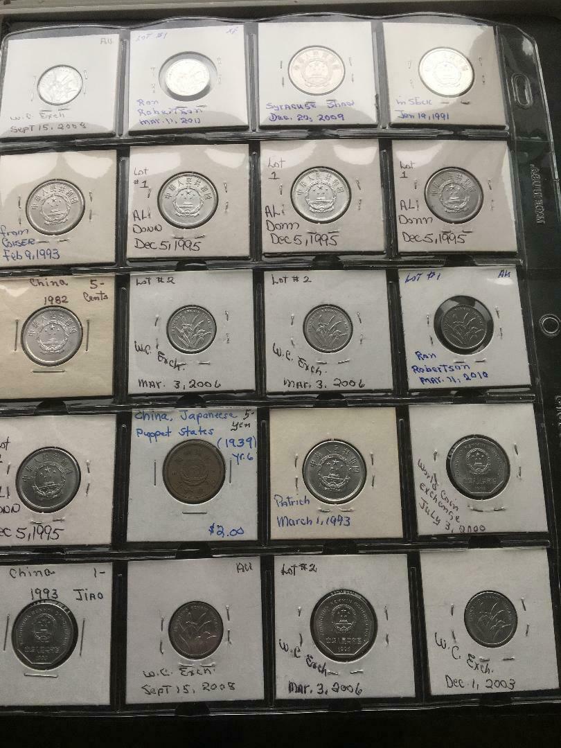Chinese coins,     20 mixed Chinese Coins. - Fresh Stock Dated February 2026