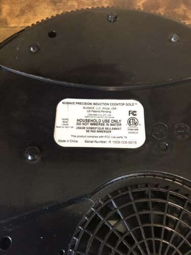 NuWave 30211 Induction Cooktop GOLD - Fresh Stock Dated December 2025