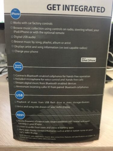 Audiovox Driven by Dice MediaBridge AMBR-1502-NIS w/ FREE Belkin 3.5mm aux cable - Fresh Stock Dated February 2026