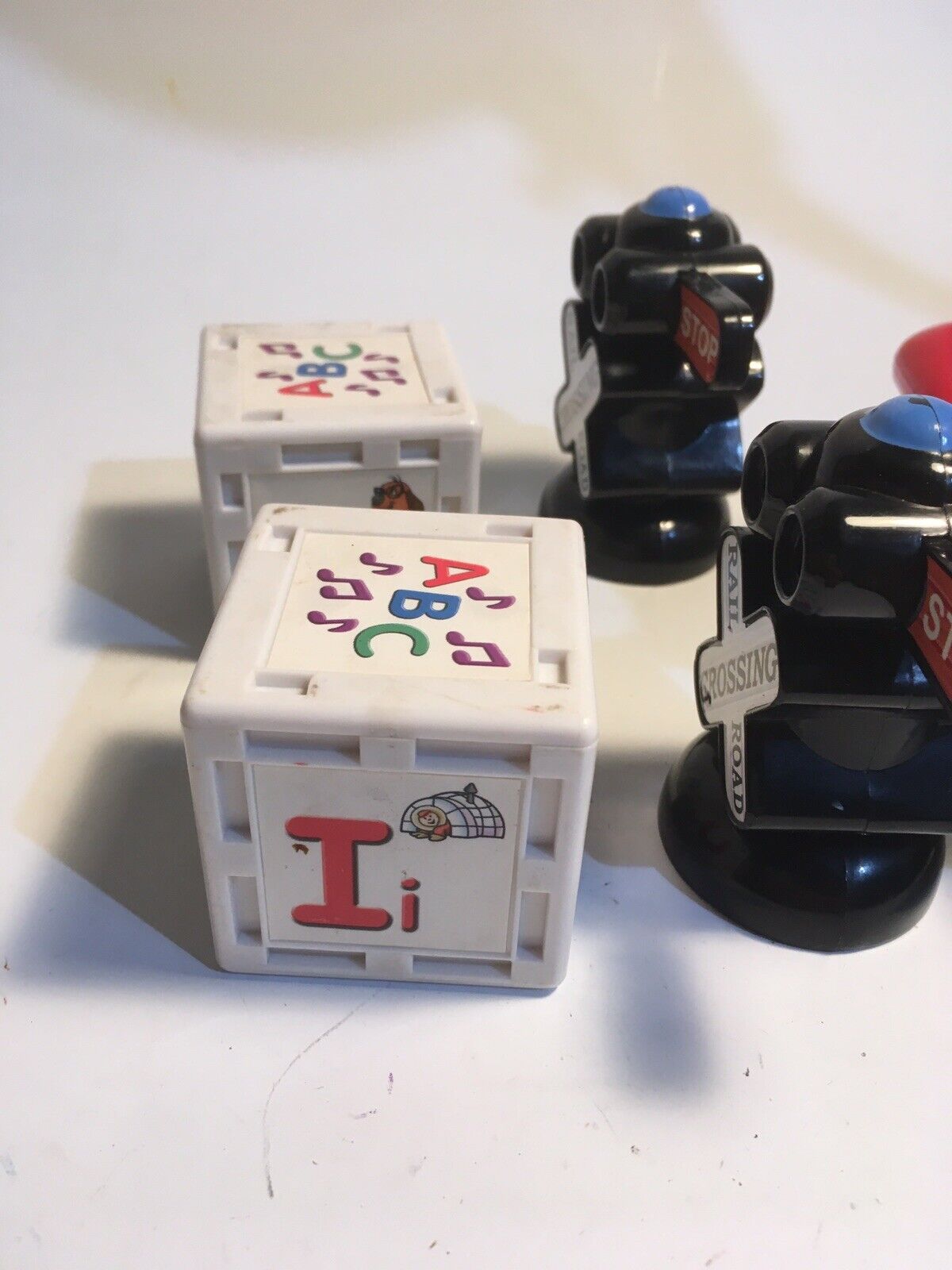 Leap's Leap Frog Phonics Railroad Sign Train Replacement alphabet blocks - Fresh Stock Dated February 2026