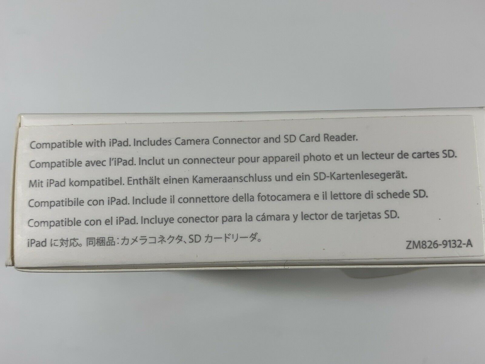 Apple iPad Camera Connection Kit 2010 NIB NOS Never Opened - Fresh Stock Dated February 2026