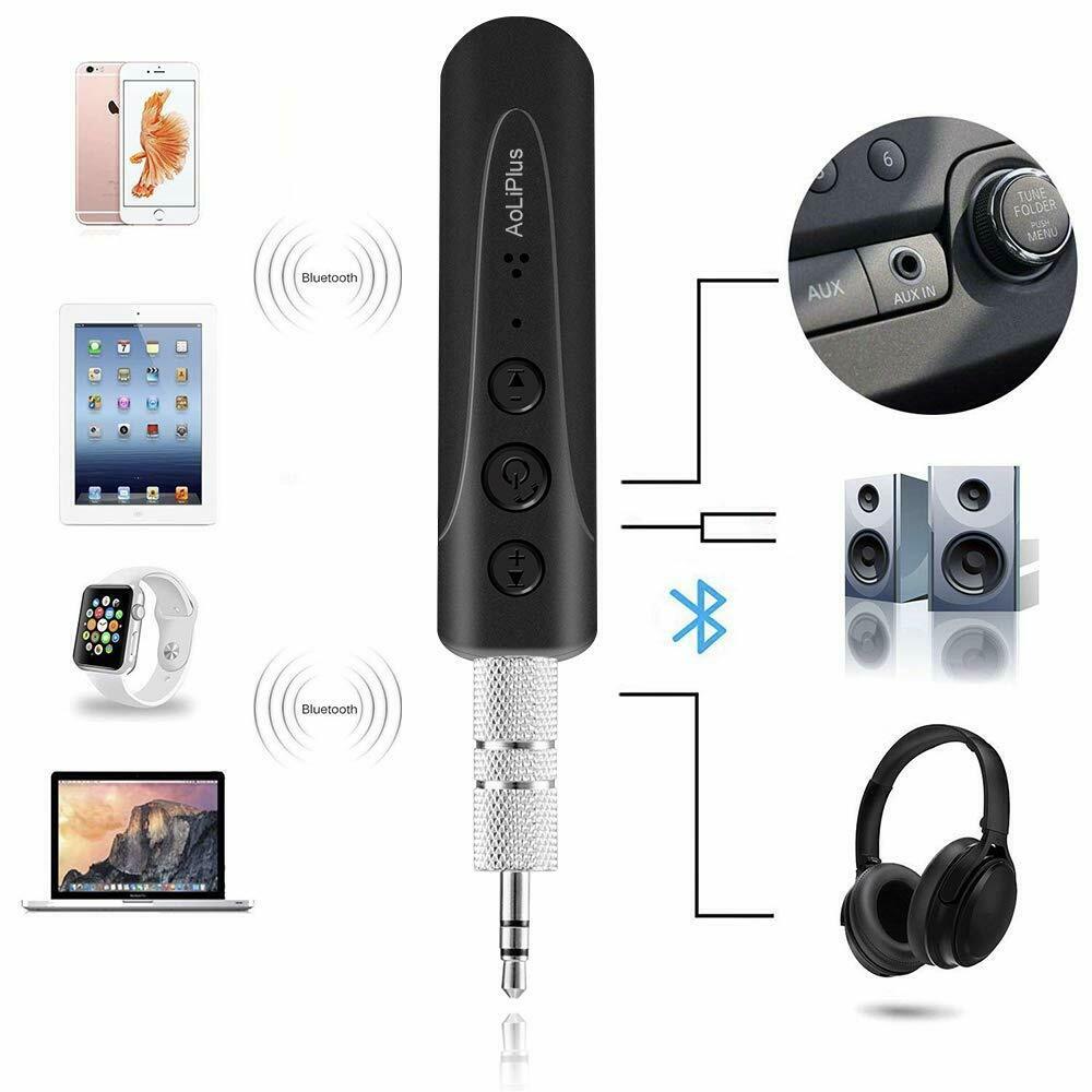Mini Bluetooth Receiver Portable Wireless Bluetooth 4.2 Adapter Car kit Audio - Fresh Stock Dated February 2026