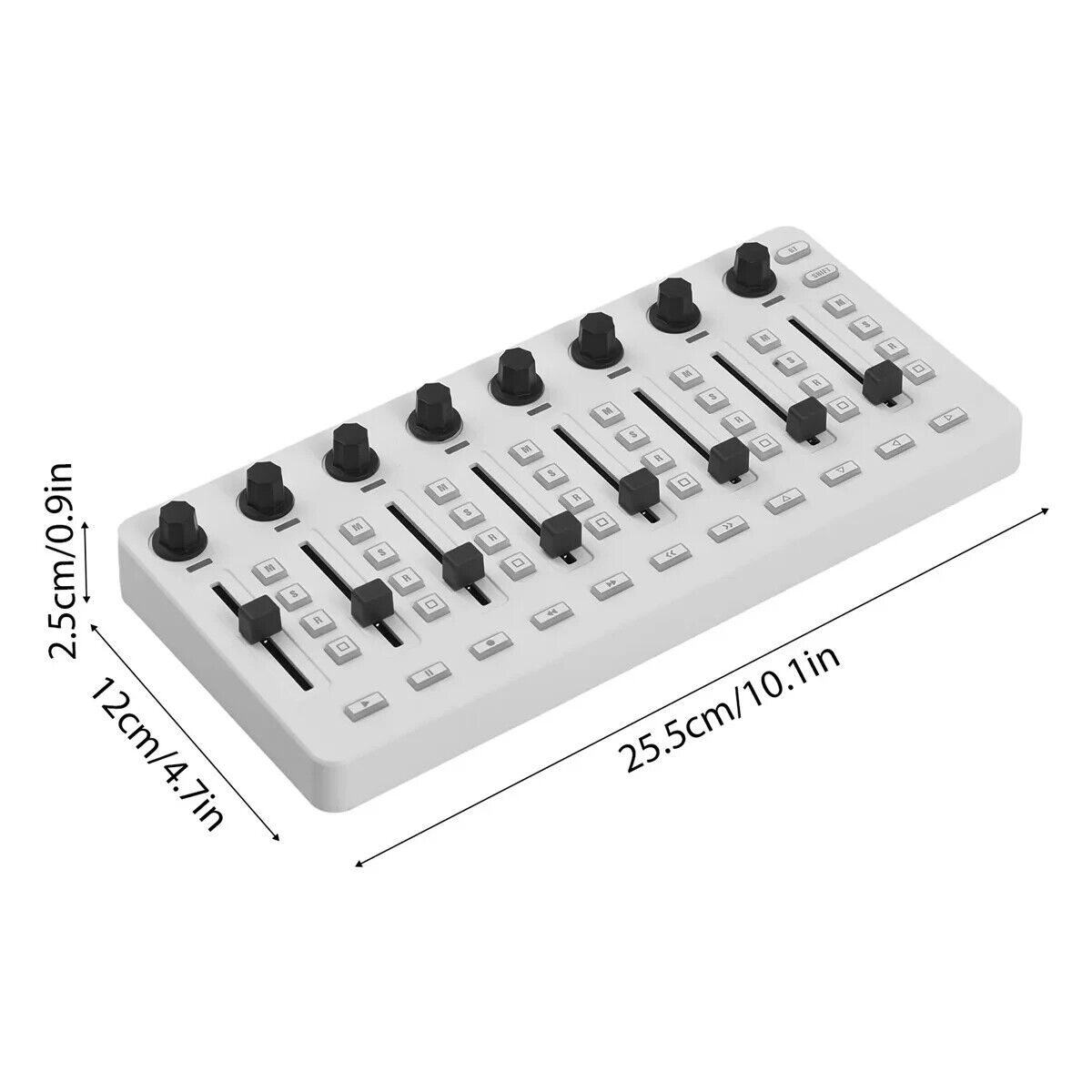 M-VAVE SMC-Mixer MIDI Controller Wireless and USB for Windows/Mac/IOS/Android - Fresh Stock Dated February 2026