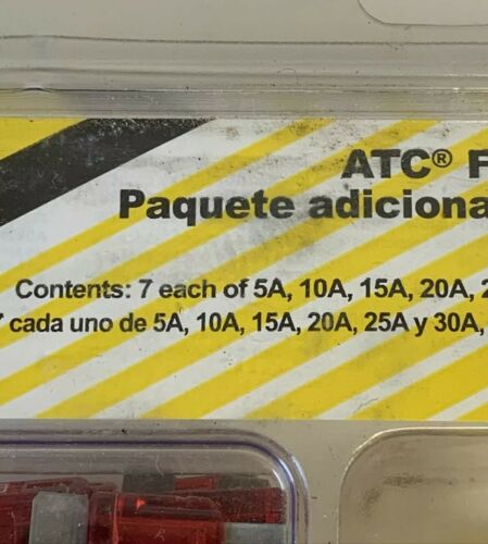 Bussman NO.44 42 Piece Buss® ATC Blade Fuse Bonus Pack Fast Priority Shipping! - Fresh Stock Dated February 2026