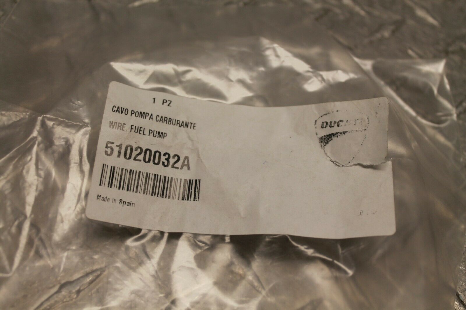 Ducati Sport Touring ST3 S ABS Electrical Fuel Pump New OEM 51020032A - Fresh Stock Dated February 2026