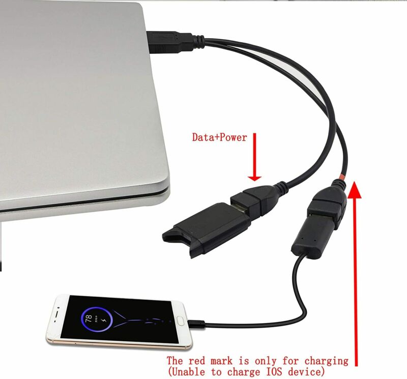 30 cm USB Splitter Cable 2.0 1 Male to 2 Female Jack Y Hub Adapter... - Fresh Stock Dated February 2026