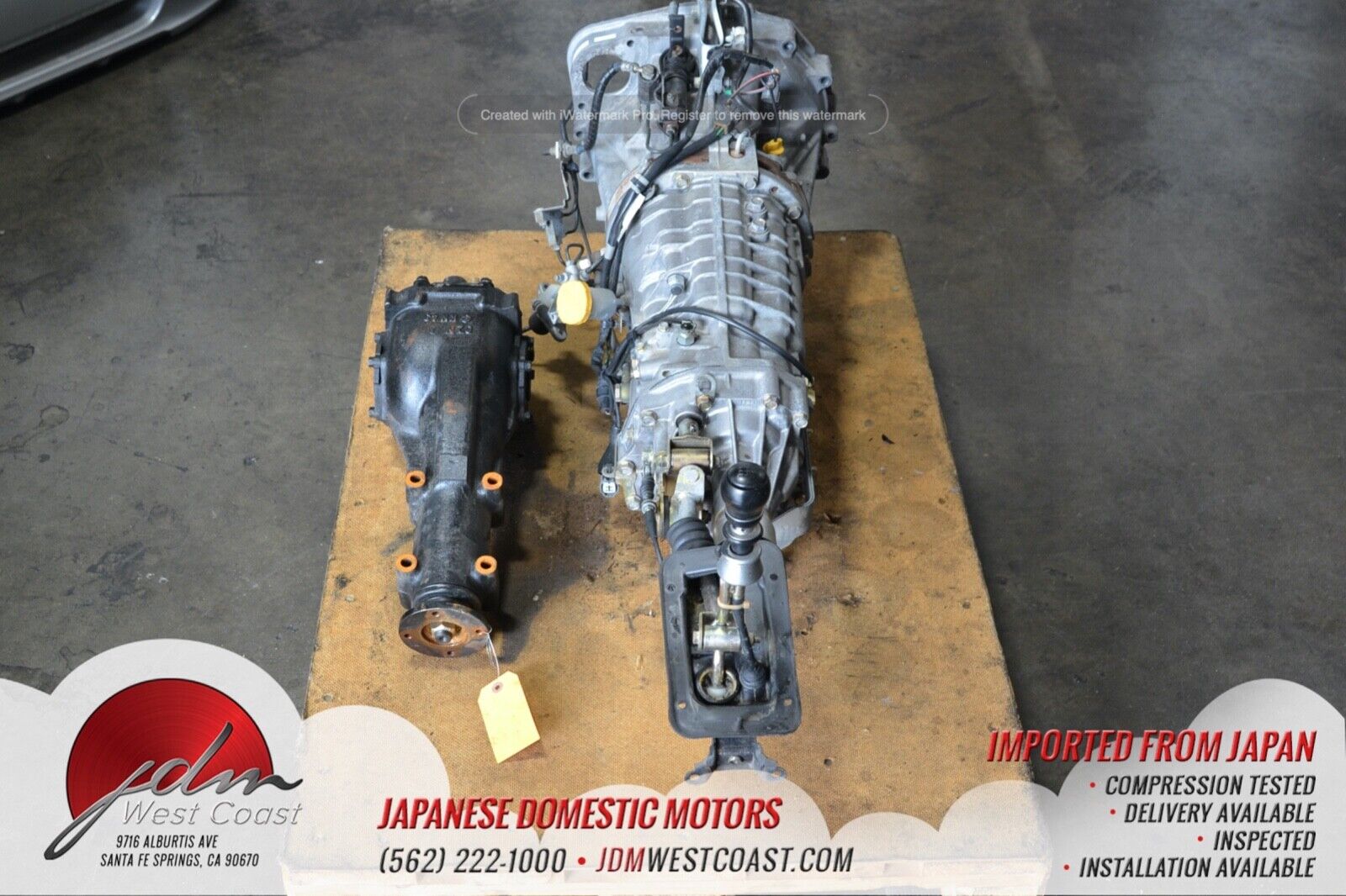 JDM Subaru WRX STI VER 8 TRANSMISSION 04-07 6 SPEED R180 DIFF TY856WB3KA - Fresh Stock Dated February 2026