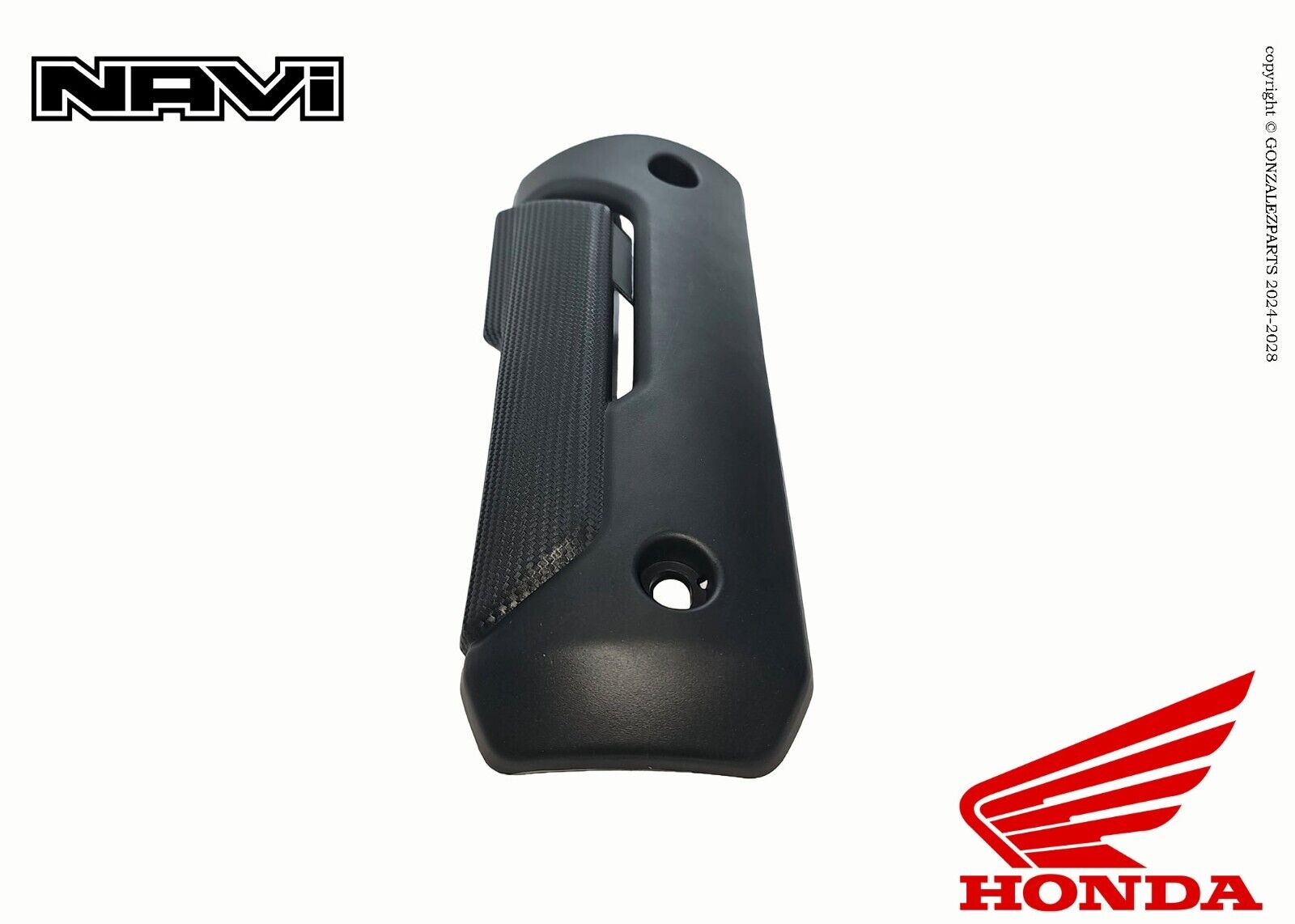 HONDA Muffler Protector Guard 2022-23 NAVI NVA110B GENUINE OEM NEW 18318-K74-N00 - Fresh Stock Dated February 2026