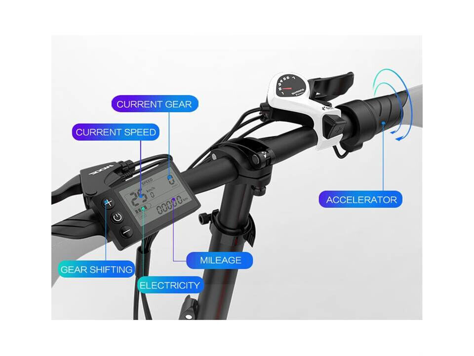 Electric Folding Bicycle 48V 14.5Ah Fat Tire E-Bike - Fresh Stock Dated February 2026