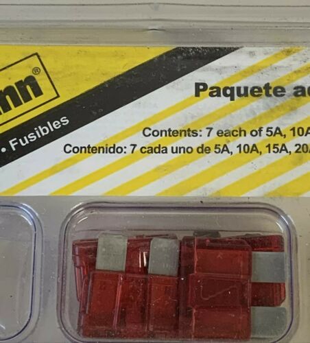 Bussman NO.44 42 Piece Buss® ATC Blade Fuse Bonus Pack Fast Priority Shipping! - Fresh Stock Dated February 2026
