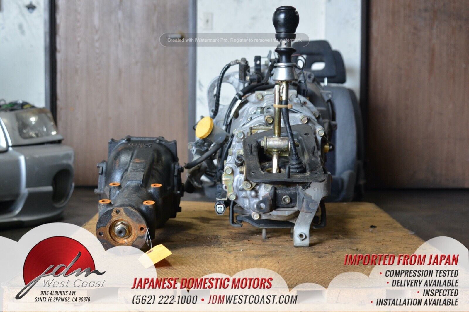 JDM Subaru WRX STI VER 8 TRANSMISSION 04-07 6 SPEED R180 DIFF TY856WB3KA - Fresh Stock Dated February 2026