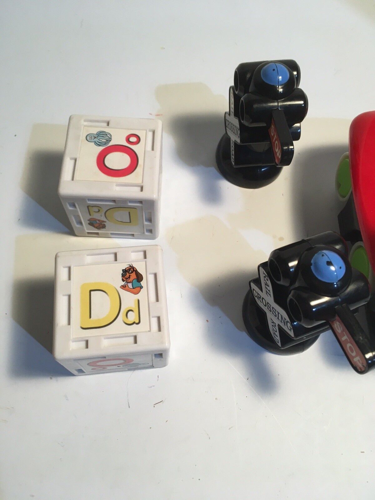 Leap's Leap Frog Phonics Railroad Sign Train Replacement alphabet blocks - Fresh Stock Dated February 2026