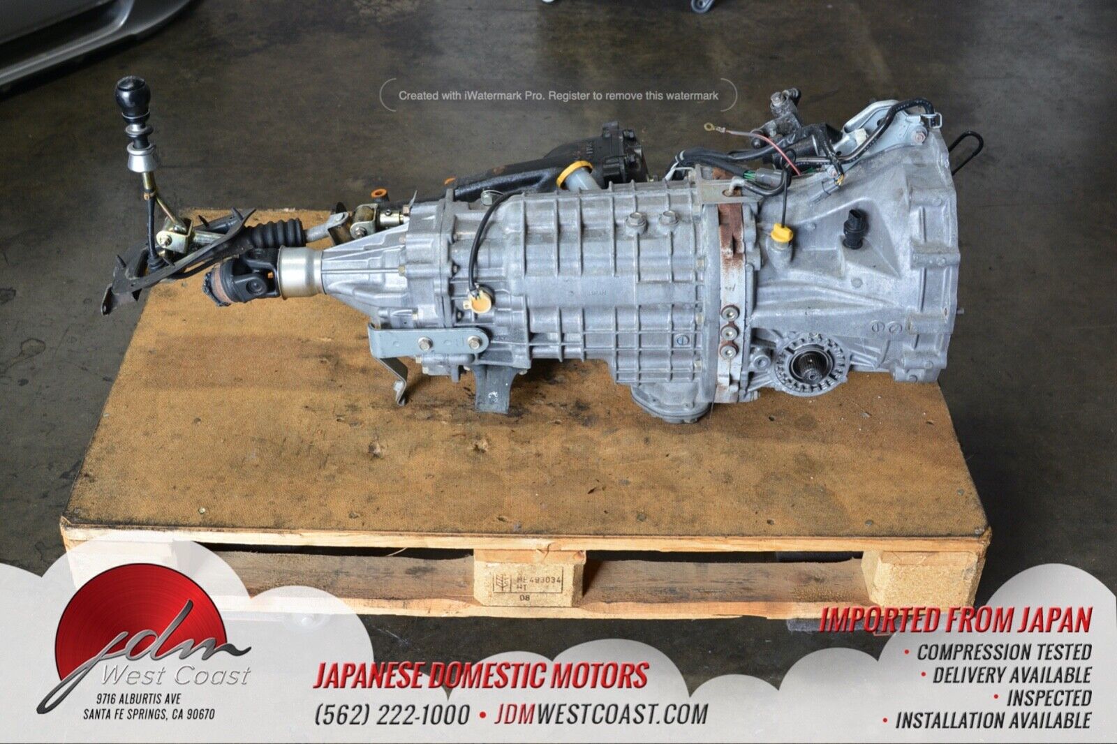 JDM Subaru WRX STI VER 8 TRANSMISSION 04-07 6 SPEED R180 DIFF TY856WB3KA - Fresh Stock Dated February 2026