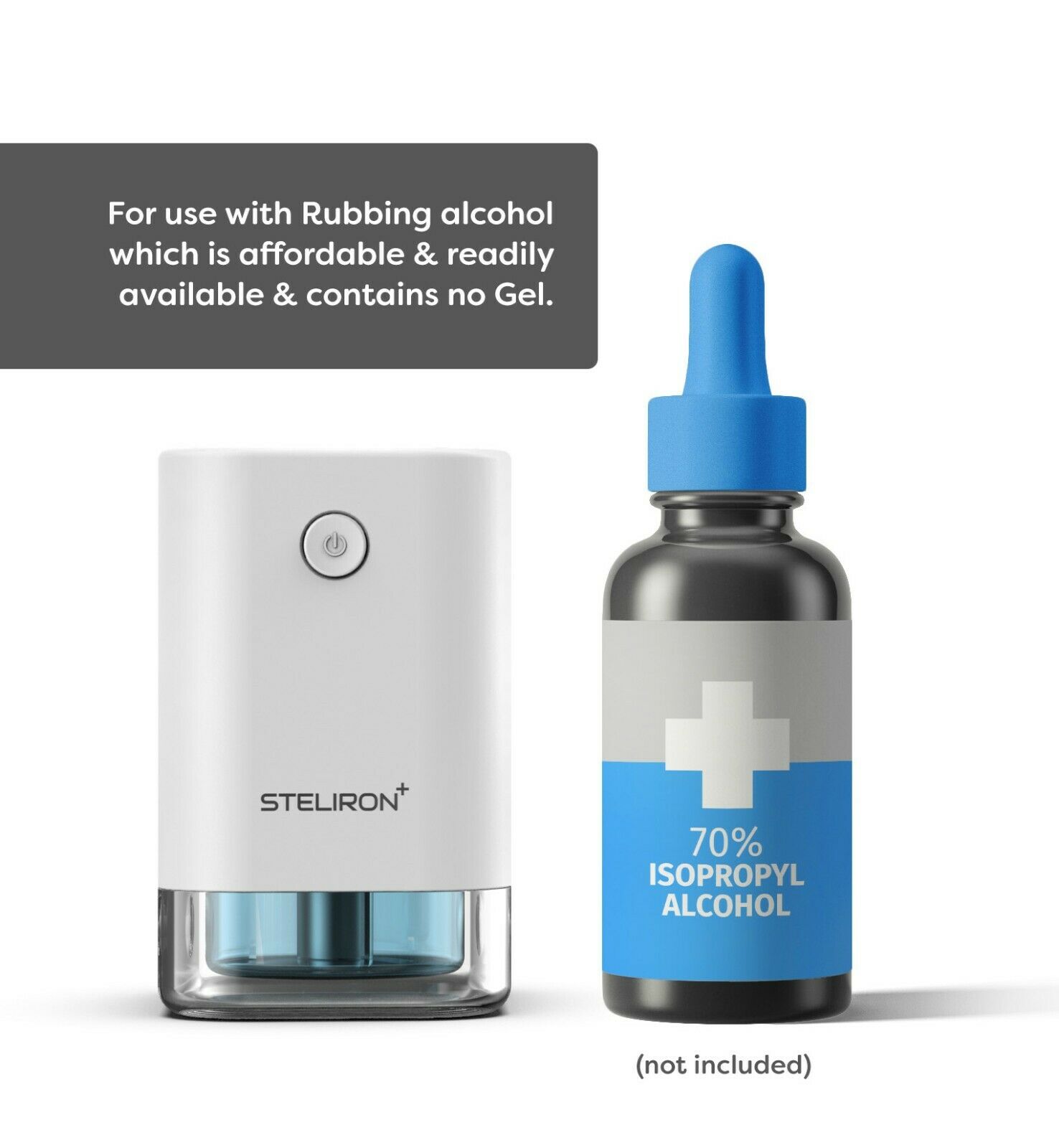 Automatic Mist Hand Sanitizer Dispenser, Touchless Alcohol - Fresh Stock Dated February 2026