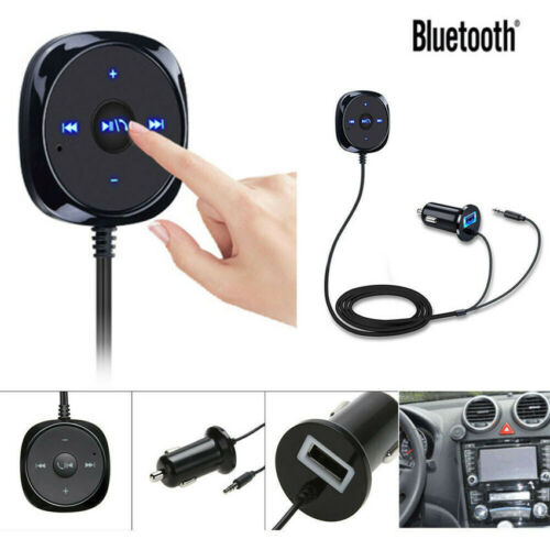 Bluetooth USB Receiver BT to Aux Adapter Car Audio Kit w/3.5mm Dongle Charger RF - Fresh Stock Dated December 2025