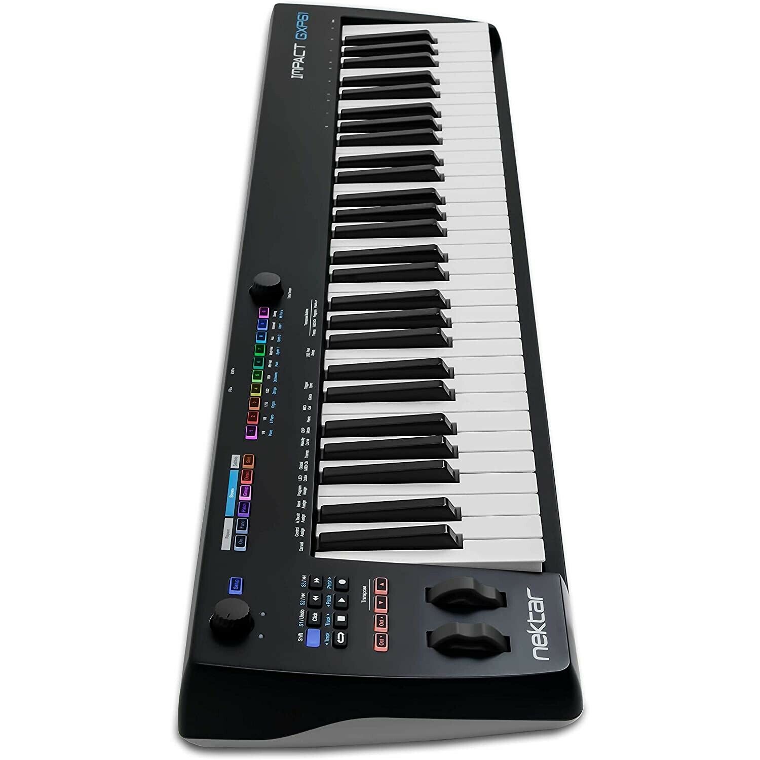 Nektar Impact GXP61 61-Key USB MIDI Controller Keyboard w/ Semi-Weighted Keys - Fresh Stock Dated February 2026