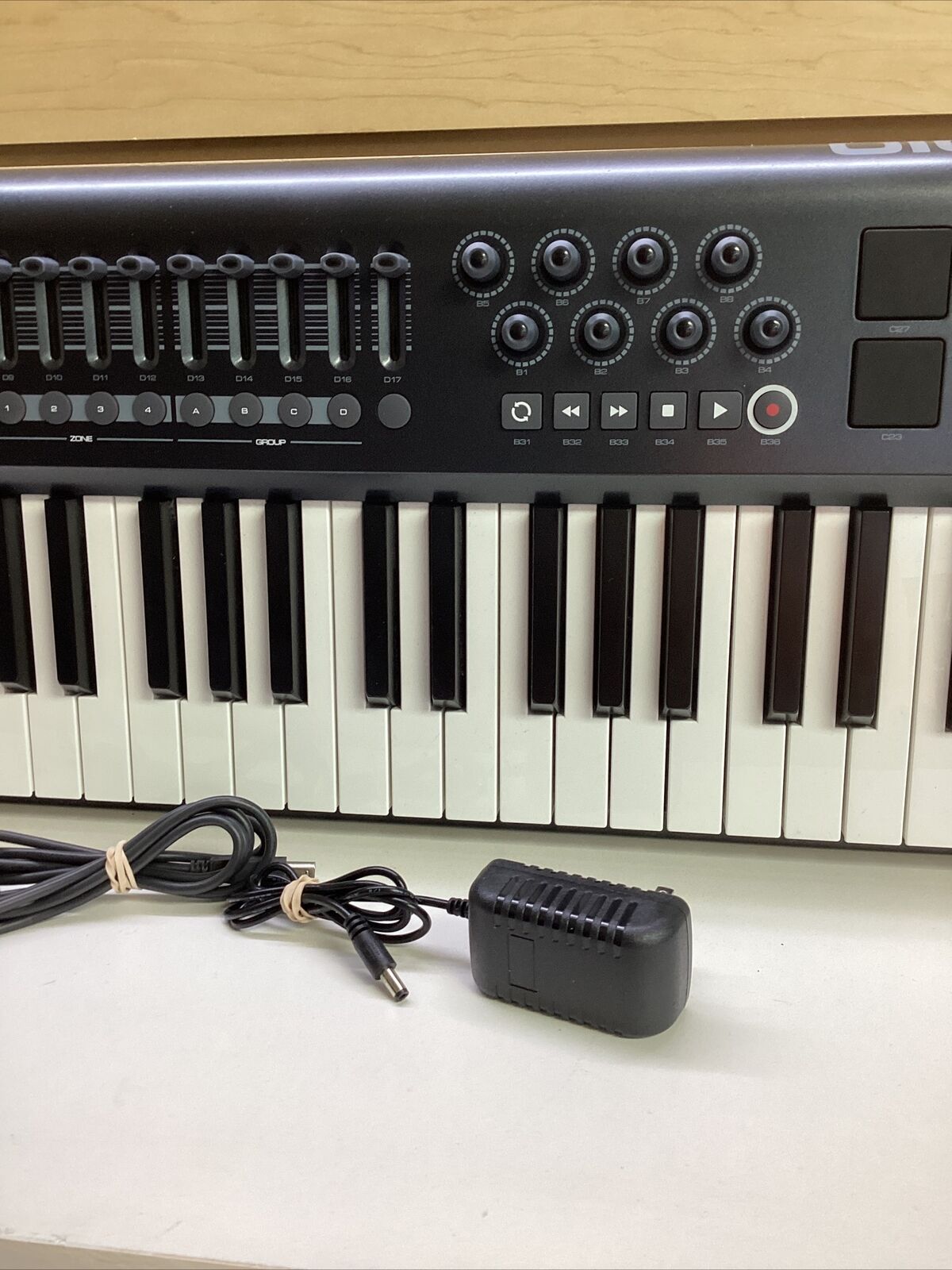 M-Audio Axiom #49 USB/MIDI Keyboard Controller WITH POWER CORD AND USB CABLE - Fresh Stock Dated February 2026
