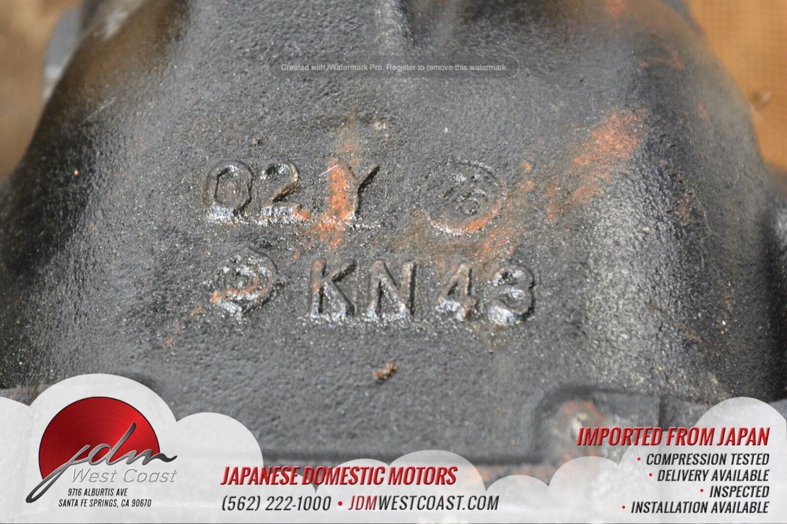 JDM Subaru WRX STI VER 8 TRANSMISSION 04-07 6 SPEED R180 DIFF TY856WB3KA - Fresh Stock Dated February 2026