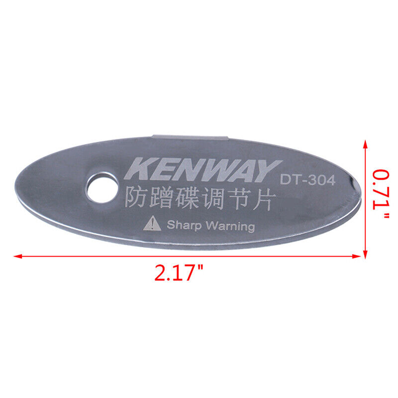 Adjusting Bike Bicycle Disc Brake Pads Spacer Tool Mounting Assistant RotoM-dx - Fresh Stock Dated February 2026