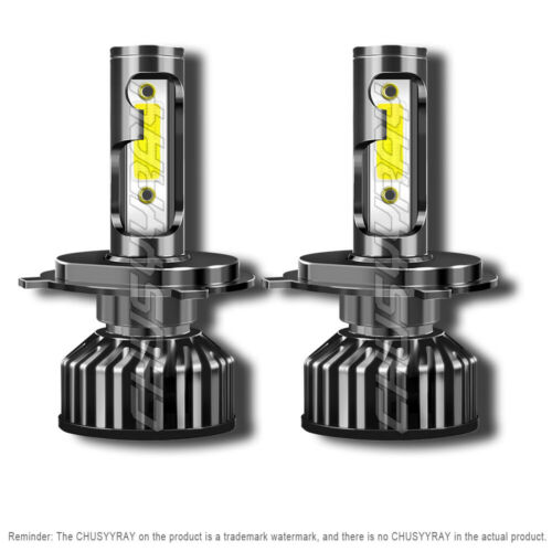 High Power HID LED Headlight H4 Bulbs for Kawasaki Brute Force 650 2005-2013 - Fresh Stock Dated February 2026
