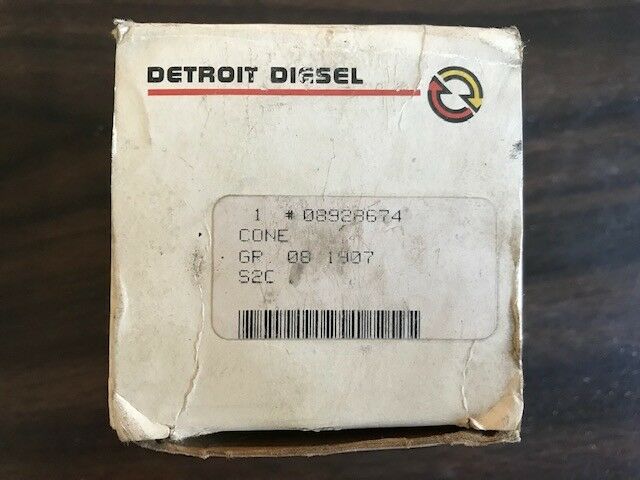 MTU Detroit Diesel Marine 08928674 Cone Assembly - Fresh Stock Dated February 2026