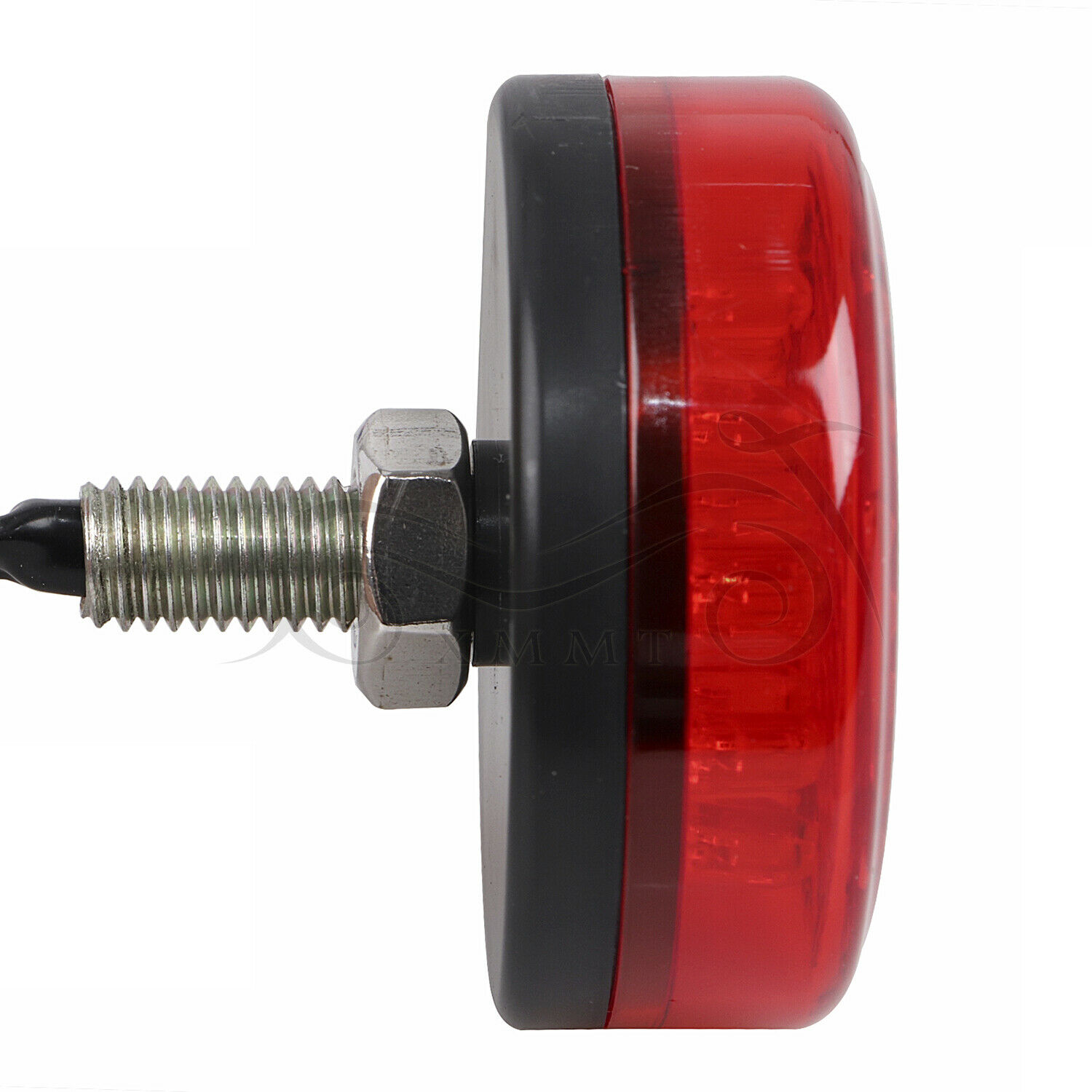 Motorcycle Red Round 20 LED Brake Turn Signal Stop Tail Lights For Harley Dyna - Fresh Stock Dated February 2026