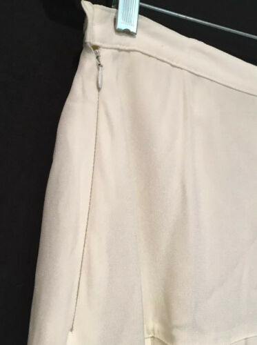 Vtg Escada Ivory Pleated Maxi Skirt Womens 42 US L Accordion Acetate W Germany - Fresh Stock Dated February 2026