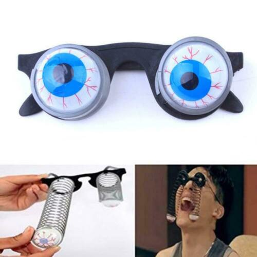 Out Eye Dropping Eyeball Glasses Horror Scary Halloween Prank Jokes Toys Gift. - Fresh Stock Dated February 2026