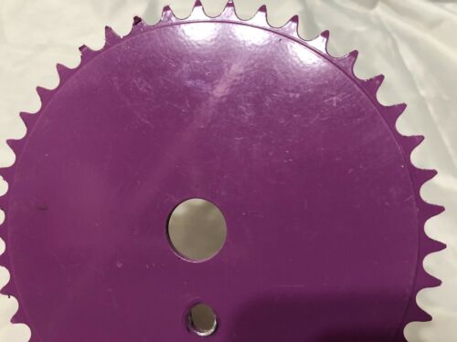 TUF NECK U.S.A. 43t SPROCKET LAVENDER PURPLE OLD SCHOOL BMX - Fresh Stock Dated December 2025