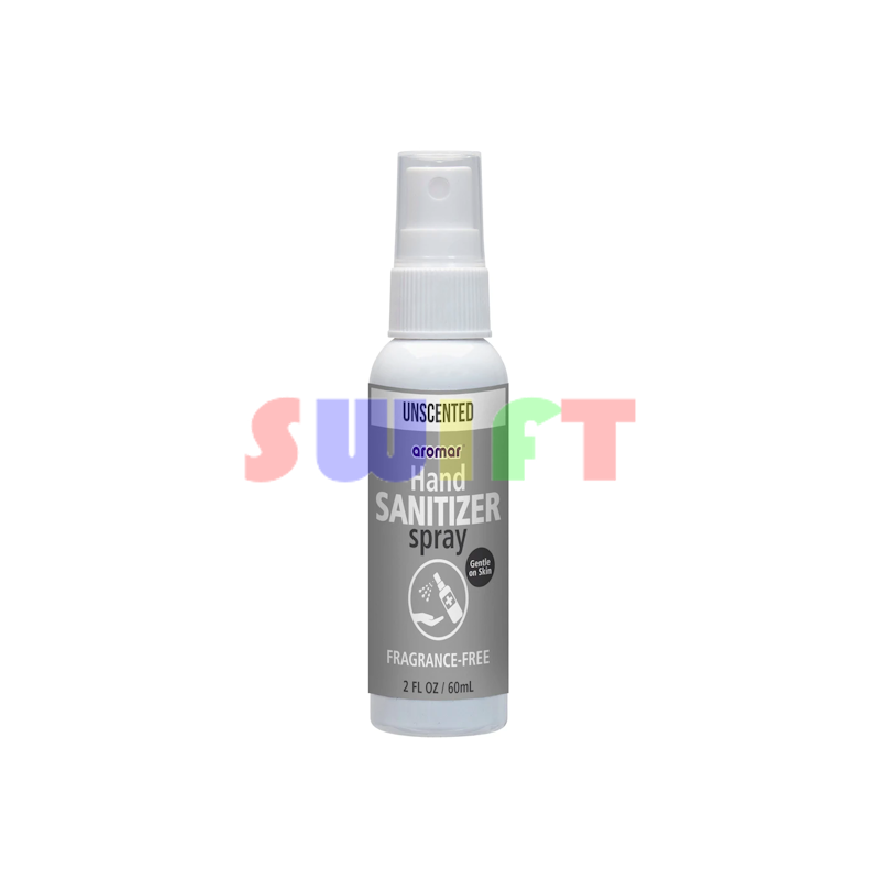 Aromar 2 oz Hand Sanitizer Spray Disinfectant Antibacterial Cold Flu Viruses USA - Fresh Stock Dated February 2026