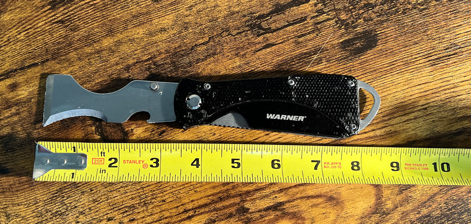 WARNER  12 in 1 “The Painters Blade”  Folding Blade Scraper~#10801 - Fresh Stock Dated February 2026