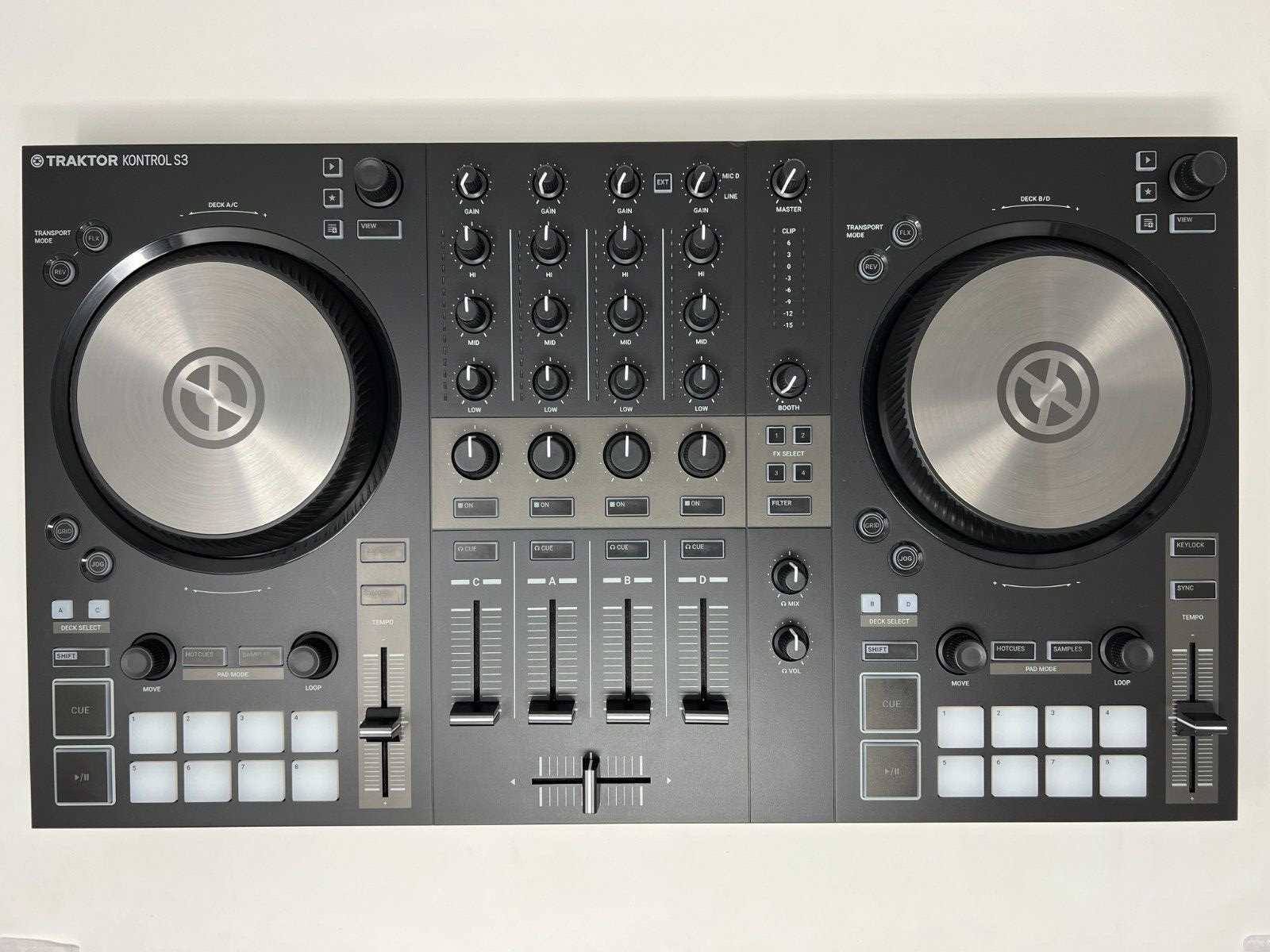 Native Instruments Traktor Kontrol S3 4-Channel DJ Controller ***PLEASE READ*** - Fresh Stock Dated February 2026