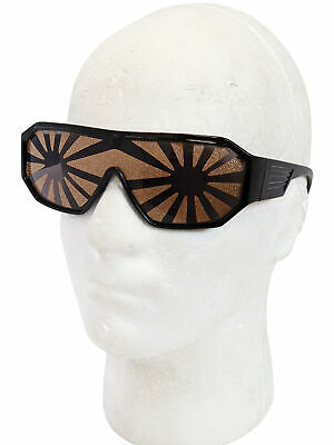 Gold and Black Starburst Sunglasses Macho Man Randy Savage Costume Wrestler Gift - Fresh Stock Dated February 2026
